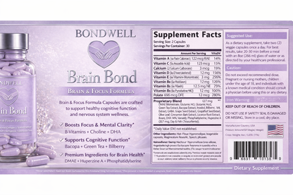BRAIN BOND - 1 PC